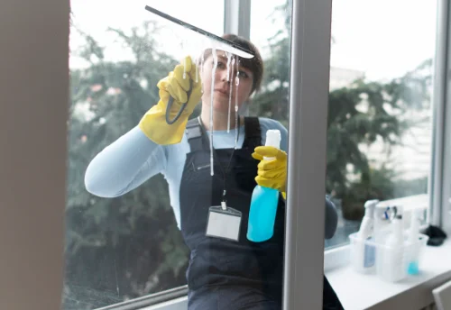 Nettoyage de vitres intérieures et extérieures à Saint-Haon-le-Châtel